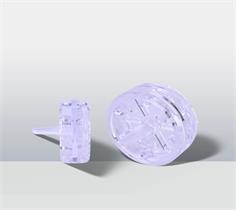 Product Name: Transparent Plastic Push Pin Material: Plastic